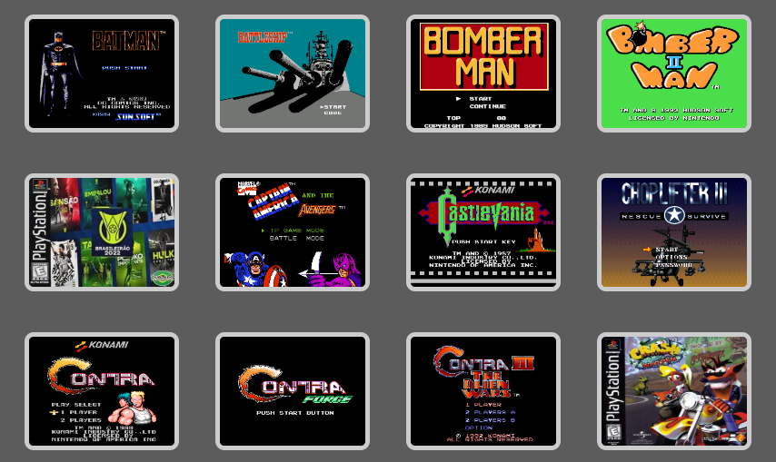 Retro Games WEB